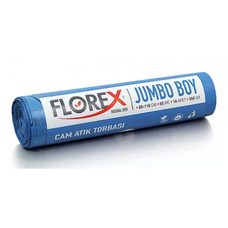 Baskılı Jumbo Boy Medikal Seri Cam Atık